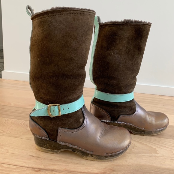 Sven shearling clog boots size 39 - Picture 1 of 8